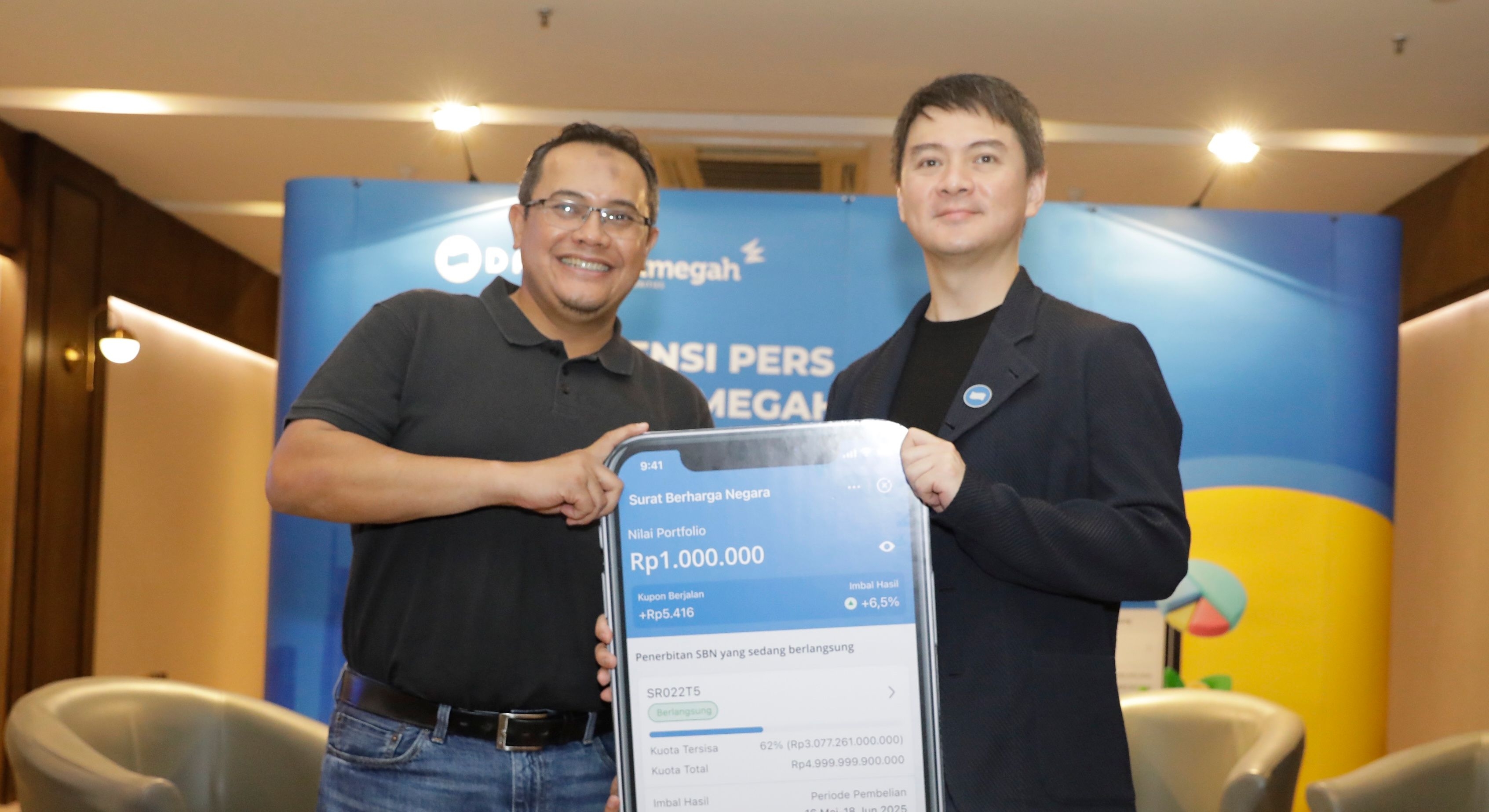 Kolaborasi DANA dan Trimegah Buka Akses SBN Ritel Online